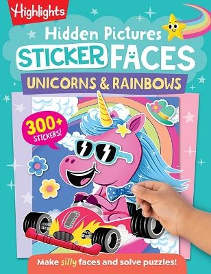 Hidden Pictures Sticker Faces: Unicorns & Rainbows - 