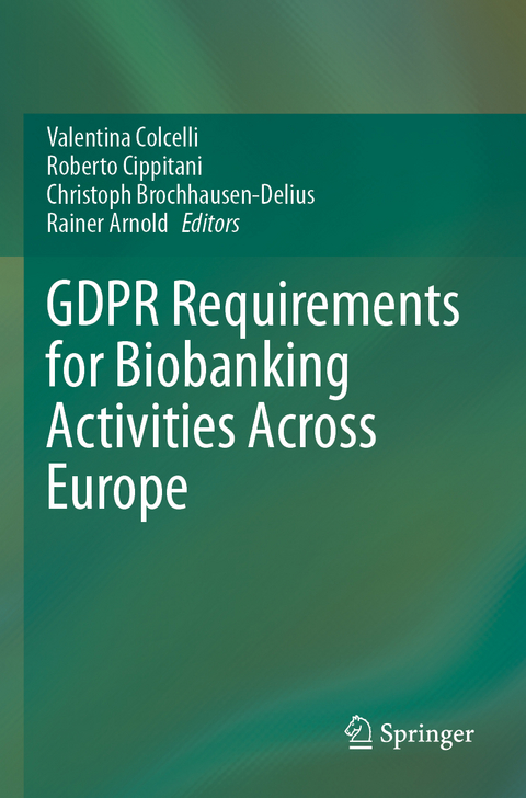 GDPR Requirements for Biobanking Activities Across Europe - 