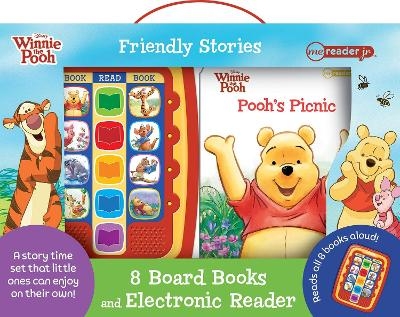 Disney Winnie the Pooh Friendly Stories: Me Reader Jr 8 Board Books and Electronic Reader Sound Book Set -  Pi Kids