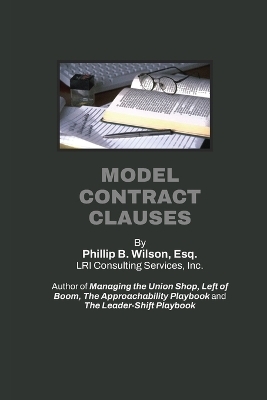 Model Contract Clauses - Phillip B Wilson