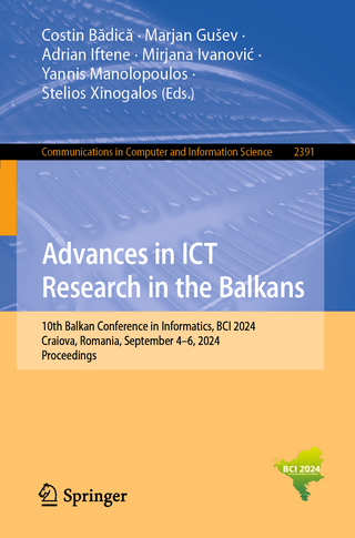 Advances in ICT Research in the Balkans