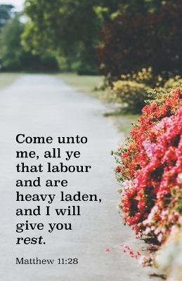 General Worship Bulletin: All Ye That Labour (Package of 100)