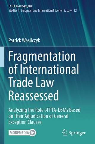 Fragmentation of International Trade Law Reassessed