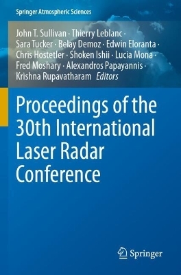 Proceedings of the 30th International Laser Radar Conference - 