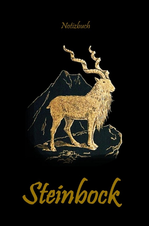 Notizbuch Steinbock - Elizabeth Potter