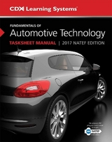 Fundamentals of Automotive Technology Tasksheet Manual - Vangelder, Kirk