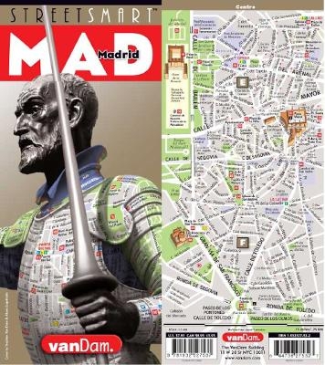 Streetsmart Madrid Map by Vandam - Stephan Van Dam
