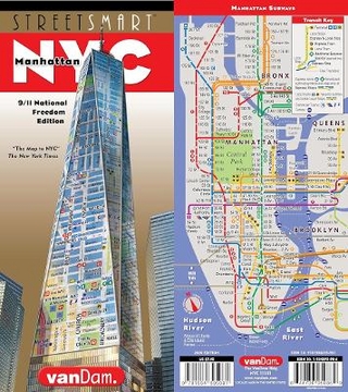 Streetsmart NYC 9/11 Edition Map by Vandam