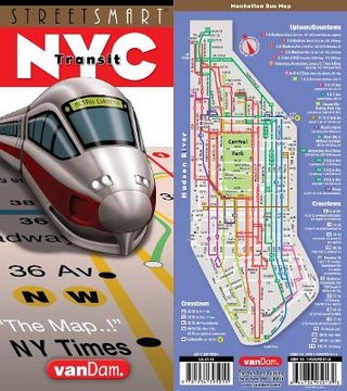 Streetsmart NYC Transit Map by Vandam