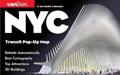 NYC Transit Unfolds Pop-Up Map by Vandam - Stephan Van Dam