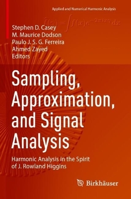 Sampling, Approximation, and Signal Analysis - 