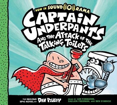 Captain Underpants and the Attack of the Talking Toilets: Color Edition (Captain Underpants #2) - Dav Pilkey