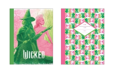 Wicked Pink & Green Composition Notebook Set (Set of 2) -  Insight Editions