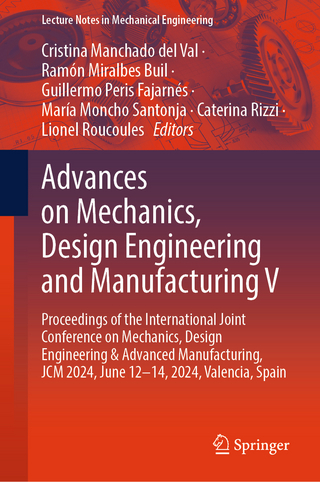Advances on Mechanics, Design Engineering and Manufacturing V