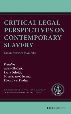 Critical Legal Perspectives on Contemporary Slavery - 