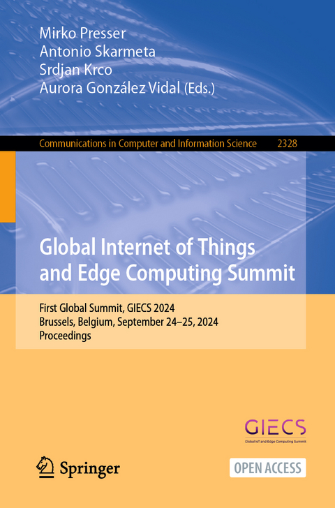 Global Internet of Things and Edge Computing Summit - 