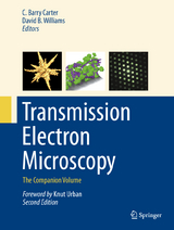 Transmission Electron Microscopy - Carter, C. Barry; Williams, David B.