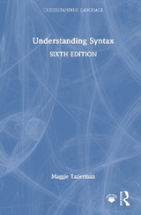 Understanding Syntax - Tallerman, Maggie