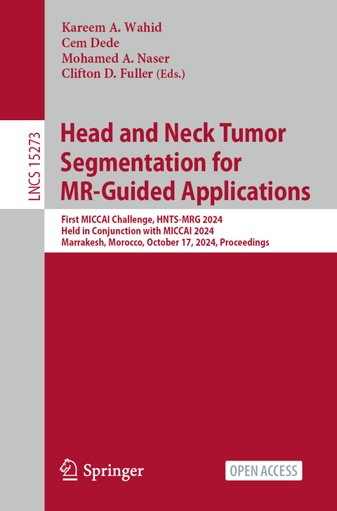 Head and Neck Tumor Segmentation for MR-Guided Applications - 