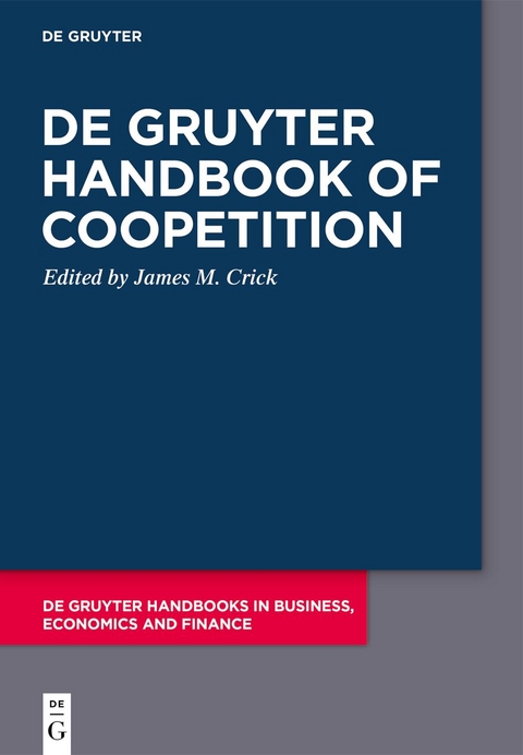 De Gruyter Handbook of Coopetition - 