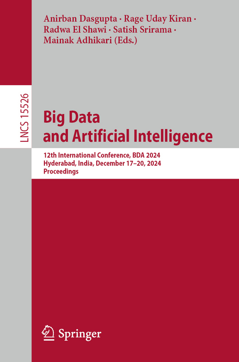 Big Data and Artificial Intelligence - 