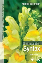 Understanding Syntax - Tallerman, Maggie