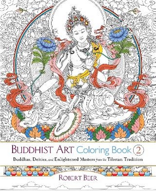 Buddhist Art Coloring Book 2