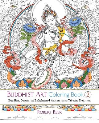 Buddhist Art Coloring Book 2 - Robert Beer