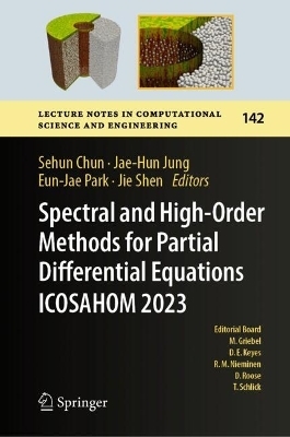 Spectral and High-Order Methods for Partial Differential Equations ICOSAHOM 2023 - 