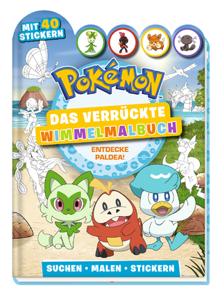 Pokémon: Das verrückte Wimmelmalbuch - Entdecke Paldea!