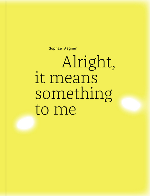 Sophie Aigner - Sophie Aigner, Hanne Loreck