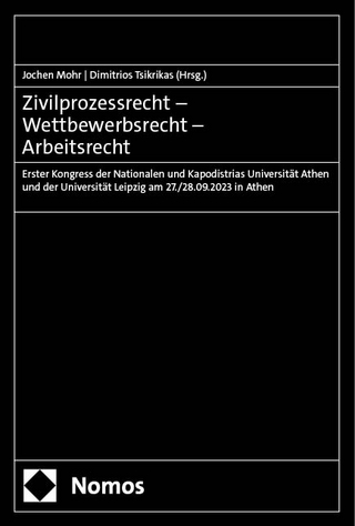 Zivilprozessrecht – Wettbewerbsrecht – Arbeitsrecht