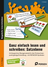 Ganz einfach lesen und schreiben: Satzebene - K. Erdmann