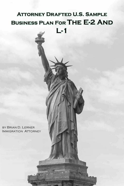 Attorney Drafted U.S. Sample Business Plan - Brian D Lerner