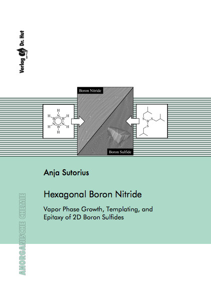 Hexagonal Boron Nitride &ndash; Vapor Phase Growth, Templating, and Epitaxy of 2D Boron Sulfides - Anja Sutorius