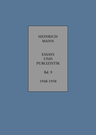 Essays und Publizistik