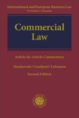 Commercial Law - Mankowski, Peter; Cuniberti, Gilles; Lehmann, Matthias