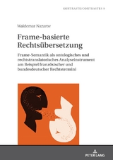 Frame-basierte Rechts&uuml;bersetzung - Waldemar Nazarov