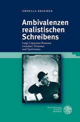 Ambivalenzen realistischen Schreibens - Ornella Kraemer