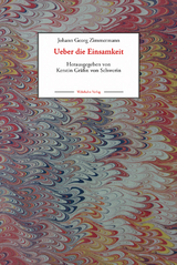 Ueber die Einsamkeit - Johann Georg Zimmermann