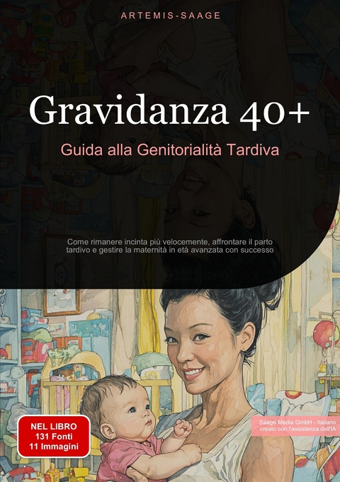 Gravidanza 40+: Guida alla Genitorialit&agrave; Tardiva - Artemis Saage - Italiano
