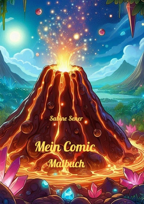 Mein Comic Malbuch - Sabine Sener