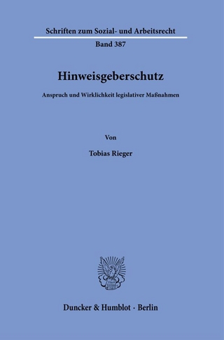 Hinweisgeberschutz