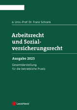 Arbeitsrecht und Sozialversicherungsrecht 2025 - Schrank, Franz