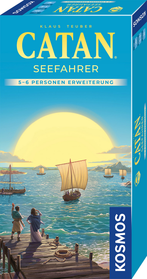 CATAN - Seefahrer - Erweiterung f&uuml;r 5-6 Personen - Klaus Teuber