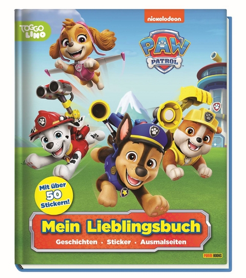PAW Patrol: Mein Lieblingsbuch - Geschichten - Sticker - Ausmalseiten -  Panini