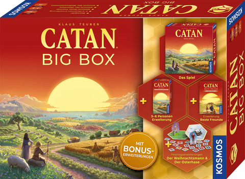 CATAN - Big Box - Klaus Teuber