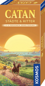CATAN - St&auml;dte & Ritter - Erweiterung f&uuml;r 5-6 Personen - Klaus Teuber