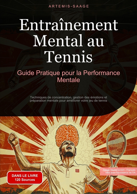 Entra&icirc;nement Mental au Tennis: Guide Pratique pour la Performance Mentale - Artemis Saage - Fran&ccedil;ais
