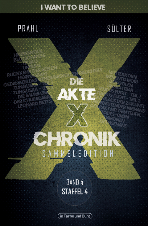 Die Akte X-Chronik - Bj&ouml;rn S&uuml;lter, Reinhard Prahl